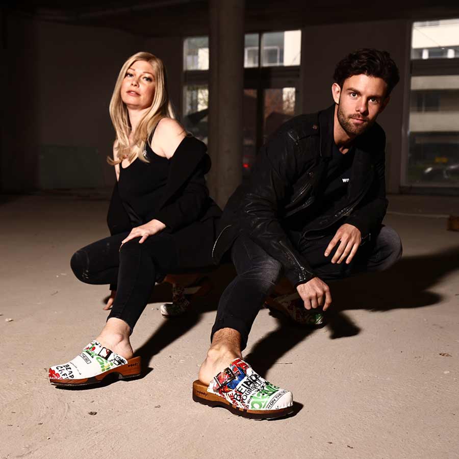 Alle woody Holzschuhe Übersicht