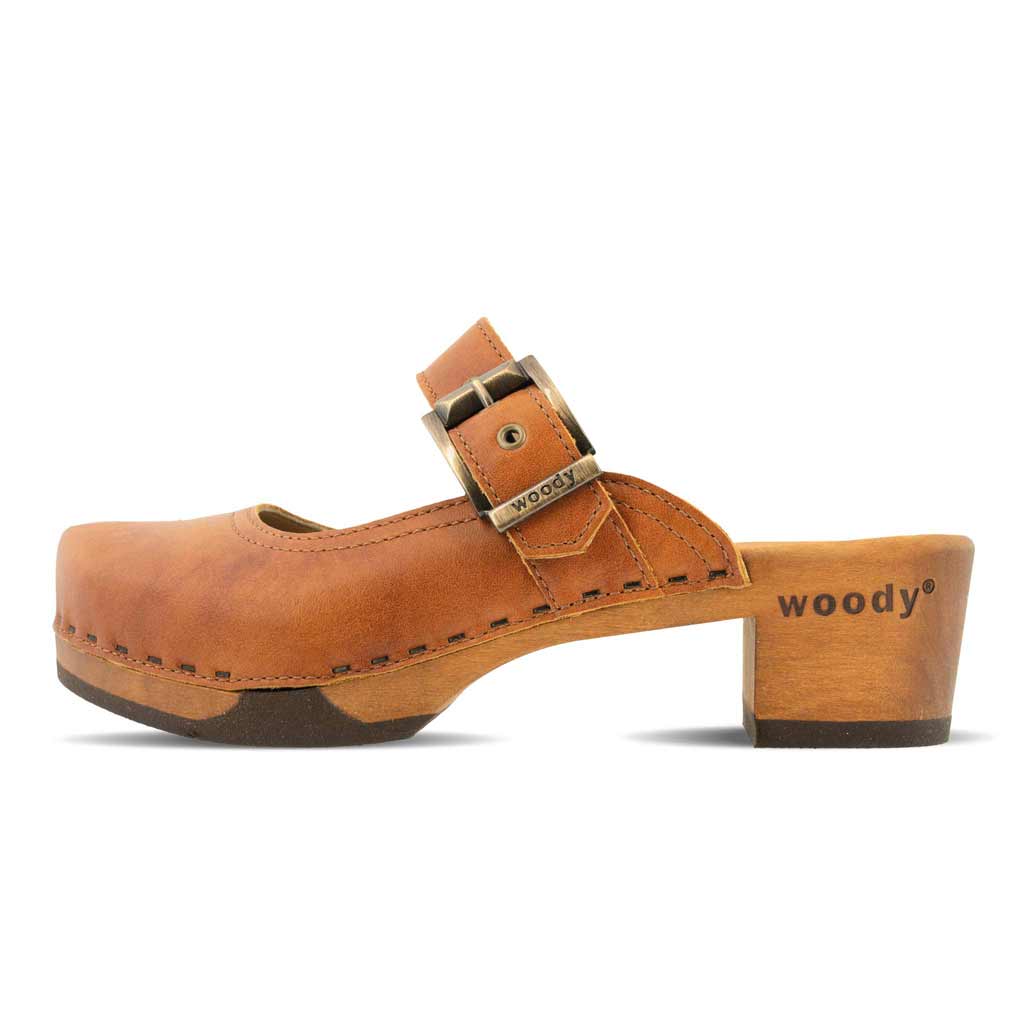 Jaqueline – Women's Clogs, flexible sustainable wooden sole