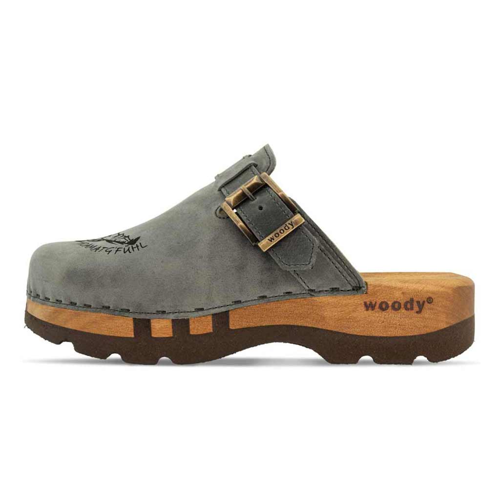Lukas Hoamatgfühl – Men's Clog, laser engraving woody®