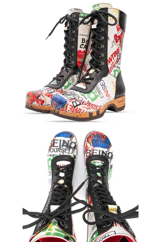 woody schuhe - ramona stiefel by westwood