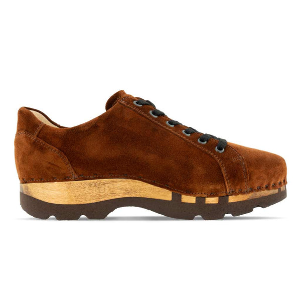Clog Sneaker Jack Haselnuss Herren Clog von woody Schuhe. Clogs Herren Sneaker jack, clog sneakers für herren mit biegsamer nachhaltiger holzsohle, farbe: hazelnut (haselnussbraun), holzclogs woody, woody schuhe, woody shoes, handgemachte holzschuhe aus österreich, kärnten