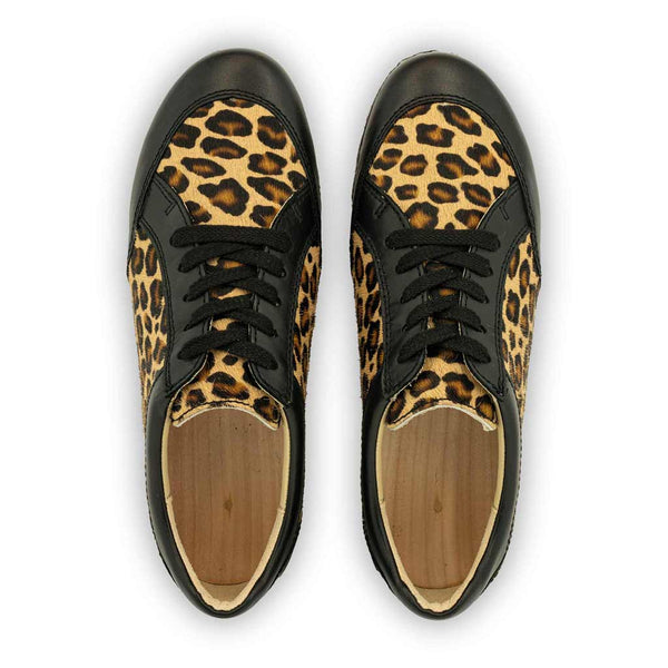Clogs Damen Sneaker Mary Schwarz Leopard Damenclogs Sneaker woody Schuhe. mary-farbe: leopard (print)-schwarz_sneaker-damen-woody-holzschuhe