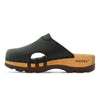 Clogs Damen und Herren Lissabon Unisex Clogs schwarze Farbe unisex lissabon, arbeits-clogs unisex und biegsamer nachhaltiger holzsohle, farbe: schwarz, holzclogs woody, woody schuhe, woody shoes, handgemachte holzschuhe aus österreich, kärnten
