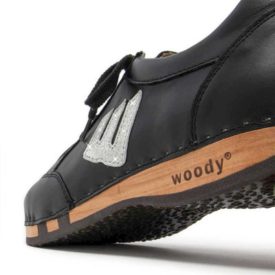 Abby elegant women's clog sneaker woody® - "Glam Line"