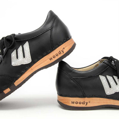 Abby elegant women's clog sneaker woody® - "Glam Line"