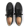 [Schwarz-Silber Glitzer] abby glam line, clog sneakers damen mit biegsamer nachhaltiger holzsohle, farbe: schwarz holzclogs woody, woody schuhe, woody shoes, handgemachte holzschuhe aus österreich, kärnten