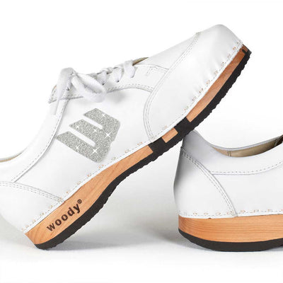 Abby elegant women's clog sneaker woody® - "Glam Line"