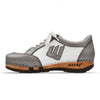 abby, clog sneakers damen mit biegsamer nachhaltiger holzsohle, farbe: titan-weiss, holzclogs woody, woody schuhe, woody shoes, handgemachte holzschuhe, sommerliche terrasse, garten