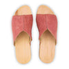 anja-farbe: flamingo_clogs pantoletten damen mit biegsamer nachhaltiger weidenholzsohle, holzclogs woody, woody schuhe, woody shoes, handgemachte holzschuhe aus österreich, kärnten