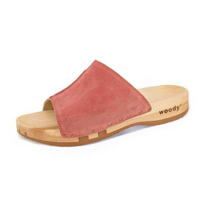 anja-farbe: flamingo_clogs pantoletten damen mit biegsamer nachhaltiger weidenholzsohle, holzclogs woody, woody schuhe, woody shoes, handgemachte holzschuhe aus österreich, kärnten