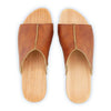 anja-farbe: safor (braun)_clogs pantoletten damen mit biegsamer nachhaltiger weidenholzsohle, holzclogs woody, woody schuhe, woody shoes, handgemachte holzschuhe aus österreich, kärnten