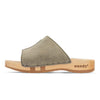 anja-farbe: sand_clogs pantoletten damen mit biegsamer nachhaltiger weidenholzsohle, holzclogs woody, woody schuhe, woody shoes, handgemachte holzschuhe aus österreich, kärnten