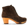 [Chocolate] anne clog stiefelette damen anne woody holzschuhe. ankle boots gefüttert, damenstiefel, stiefel, damenclogs mit flexibler, biegsamer holzsohle. holzclogs, clogs damen knöchel stiefel, damen clogs mit fussbett. ankleboots holz schuhe, holzclog, holzschuhe kaufen, farbe: chocolate (braun)