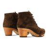 [Chocolate] anne clog stiefelette damen anne woody holzschuhe. ankle boots gefüttert, damenstiefel, stiefel, damenclogs mit flexibler, biegsamer holzsohle. holzclogs, clogs damen knöchel stiefel, damen clogs mit fussbett. ankleboots holz schuhe, holzclog, holzschuhe kaufen, farbe: chocolate (braun)