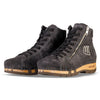 [Graphit] Roxy Damen Clog Sneaker von woody Schuhe. Clogs Damen roxy, clog sneakers für damen mit hohem schaft und biegsamer nachhaltiger holzsohle, farbe: titan, holzclogs woody, woody schuhe, woody shoes, handgemachte holzschuhe aus österreich, kärnten