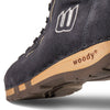 [Graphit] Roxy Damen Clog Sneaker von woody Schuhe. Clogs Damen roxy, clog sneakers für damen mit hohem schaft und biegsamer nachhaltiger holzsohle, farbe: titan, holzclogs woody, woody schuhe, woody shoes, handgemachte holzschuhe aus österreich, kärnten