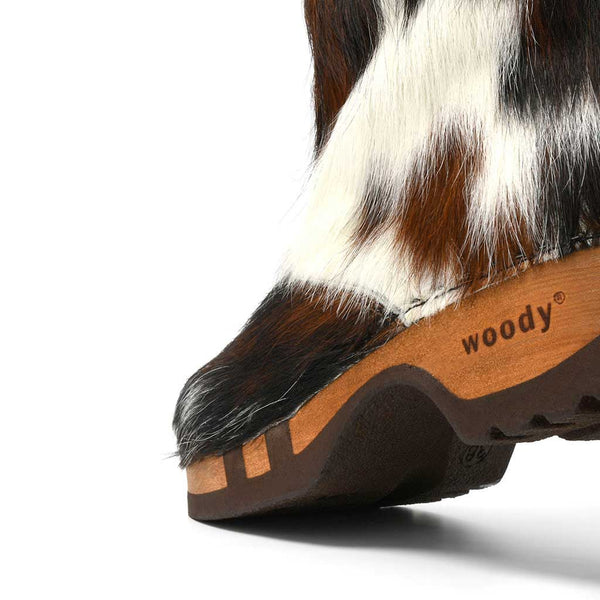 Rose Fell – Damen Fell-Schlupfstiefel mit biegsamer Sohle