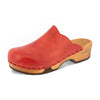 emma, farbe: rosso (rot)_clogs damen mit biegsamer nachhaltiger weidenholzsohle, holzclogs woody, woody schuhe, woody shoes, handgemachte holzschuhe aus österreich, kärnten