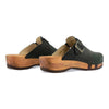 erika, farbe: nero alias schwarz_clogs damen mit biegsamer nachhaltiger weidenholzsohle, holzclogs woody, woody schuhe, woody shoes, handgemachte holzschuhe aus österreich, kärnten