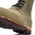 Paul – Herren Clog Stiefel mit biegsamer Sohle aus nachhaltigem Weidenholz, Farbe: olivia (olivgrün)