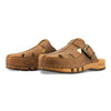 freddy, clogs herren mit biegsamer nachhaltiger Holzsohle, farbe: tabacco-braun, holzclogs woody, woody schuhe, woody shoes, handgemachte holzschuhe aus österreich, kärnten