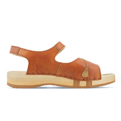 gloria, sandlen clogs damen mit biegsamer nachhaltiger holzsohle, farbe: safor, holzclogs woody, woody schuhe, woody shoes, handgemachte holzschuhe aus österreich, kärnten