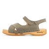 gloria, sandlen clogs damen mit biegsamer nachhaltiger holzsohle, farbe: sand-warm_grey, holzclogs woody, woody schuhe, woody shoes, handgemachte holzschuhe aus österreich, kärnten