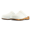 harry, clogs herren mit biegsamer nachhaltiger holzsohle, farbe: weiss, holzclogs woody, woody schuhe, woody shoes, handgemachte holzschuhe aus österreich, kärnten