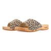 heidi, clogs pantolette damen mit biegsamer nachhaltiger holzsohle, farbe: wildcat (leopard-print), holzclogs woody, woody schuhe, woody shoes, handgemachte holzschuhe aus österreich, kärnten