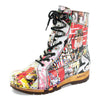 Heike, clog lammfell gefütterter clog stiefel damen mit biegsamer nachhaltiger holzsohle, farbe: kaiser franz joseph (multicolor), holzclogs woody, woody schuhe, woody shoes, handgemachte holzschuhe aus österreich, kärnten