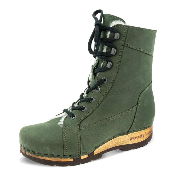 Heike Damen Clog Stiefelette woody
