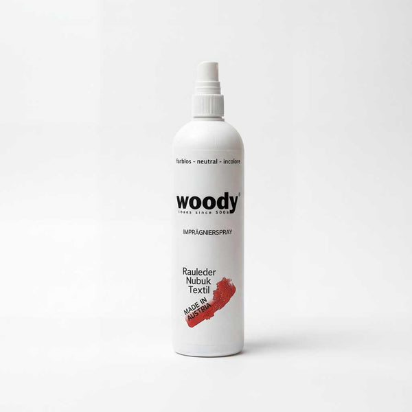 woody Impraegnierspray fuer Leder-Clogs und Holzschuhe - Pflegeprodukt fuer woody Schuhe
