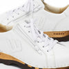 jack, clog sneakers für herren mit biegsamer nachhaltiger holzsohle, farbe: weiss (glattleder), holzclogs woody, woody schuhe, woody shoes, handgemachte holzschuhe aus österreich, kärnten