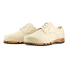 Herren Clogs Sneaker Jan Creme Herrenclog Sneaker woody, Holzschuh, Holz Clog, Holzsohle. biegsame flexible Holzsohle.
