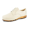 Herren Clogs Sneaker Jan Creme Herrenclog Sneaker woody, Holzschuh, Holz Clog, Holzsohle. biegsame flexible Holzsohle.