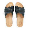 modell-jenny-farbe: schwarz-nero_clogs pantoletten damen mit biegsamer nachhaltiger weidenholzsohle, holzclogs woody, woody schuhe, woody shoes, handgemachte holzschuhe aus österreich, kärnten