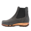[Grigio] Jutta, clog boots damen mit biegsamer nachhaltiger holzsohle, farbe: grigio, der bestseller, holzclogs woody, woody schuhe, woody shoes, handgemachte holzschuhe aus österreich, kärnten