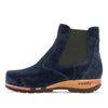 [Navi] Jutta, clog boots damen mit biegsamer nachhaltiger holzsohle, der bestseller, holzclogs woody, woody schuhe, woody shoes, handgemachte holzschuhe aus österreich, kärnten,  farbe: navi (blau)