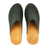 katharina, clogs damen mit biegsamer nachhaltiger holzsohle, farbe: nero-schwarz, holzclogs woody, woody schuhe, woody shoes, handgemachte holzschuhe aus österreich, kärnten