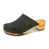 katharina, clogs damen mit biegsamer nachhaltiger holzsohle, farbe: nero-schwarz, holzclogs woody, woody schuhe, woody shoes, handgemachte holzschuhe aus österreich, kärnten
