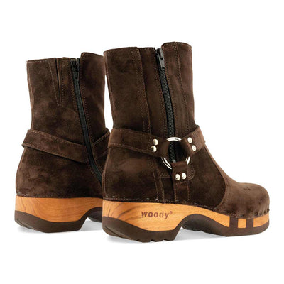 Veronika-Damen-Clog-Stiefelette-woody-farbe: hazelnut (braun), ganzjahres schuhe, kalbslederfutter