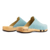 Lea clogs damen von woody holzschuhe damenclogs mit fexibler holzsohle. holzclogs farbe: baby blue (hellblau) Damenclogs, Damen Clogs - Clogs Damen. Holzschuhe für Damen, Damen Clogs, Holzclogs, Damen Pantoletten mit Holzsohle. Holz Schuhe, Clog für Frauen