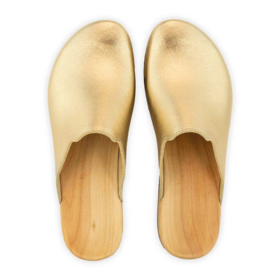 Lea clogs damen von woody holzschuhe damenclogs mit fexibler holzsohle. holzclogs farbe: gold, Damenclogs, Damen Clogs - Clogs Damen. Holzschuhe für Damen, Damen Clogs, Holzclogs, Damen Pantoletten mit Holzsohle. Holz Schuhe, Clog für Frauen