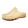 Lea clogs damen von woody holzschuhe damenclogs mit fexibler holzsohle. holzclogs farbe: gold, Damenclogs, Damen Clogs - Clogs Damen. Holzschuhe für Damen, Damen Clogs, Holzclogs, Damen Pantoletten mit Holzsohle. Holz Schuhe, Clog für Frauen