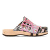 Lea clogs damen von woody holzschuhe damenclogs mit fexibler holzsohle. holzclogs farbe: kaiser franz joseph (multicolor print) Damenclogs, Damen Clogs - Clogs Damen. Holzschuhe für Damen, Damen Clogs, Holzclogs, Damen Pantoletten mit Holzsohle. Holz Schuhe, Clog für Frauen
