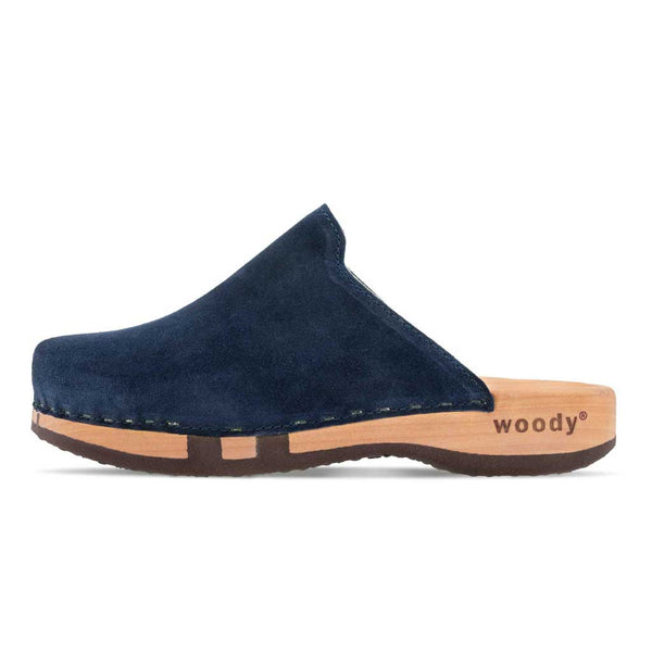 [Navy] Lea Damen Clog von woody holzschuhe damenclogs mit fexibler holzsohle. holzclogs farbe: baby blue (hellblau), Damenclogs, Damen Clogs - Clogs Damen. Holzschuhe für Damen, Damen Clogs, Holzclogs, Damen Pantoletten mit Holzsohle. Holz Schuhe, Clog für Frauen
