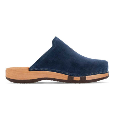 [Navy] Lea Damen Clog von woody holzschuhe damenclogs mit fexibler holzsohle. holzclogs farbe: baby blue (hellblau), Damenclogs, Damen Clogs - Clogs Damen. Holzschuhe für Damen, Damen Clogs, Holzclogs, Damen Pantoletten mit Holzsohle. Holz Schuhe, Clog für Frauen