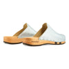 Lea clogs damen von woody holzschuhe damenclogs mit fexibler holzsohle. holzclogs farbe: silber, Damenclogs, Damen Clogs - Clogs Damen. Holzschuhe für Damen, Damen Clogs, Holzclogs, Damen Pantoletten mit Holzsohle. Holz Schuhe, Clog für Frauen