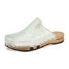 Lea clogs damen von woody holzschuhe damenclogs mit fexibler holzsohle. holzclogs farbe: silber, Damenclogs, Damen Clogs - Clogs Damen. Holzschuhe für Damen, Damen Clogs, Holzclogs, Damen Pantoletten mit Holzsohle. Holz Schuhe, Clog für Frauen