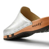Lea clogs damen von woody holzschuhe damenclogs mit fexibler holzsohle. holzclogs farbe: silber, Damenclogs, Damen Clogs - Clogs Damen. Holzschuhe für Damen, Damen Clogs, Holzclogs, Damen Pantoletten mit Holzsohle. Holz Schuhe, Clog für Frauen